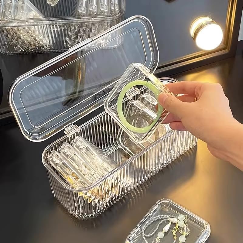Clear Acrylic Jewelry Organizer Box