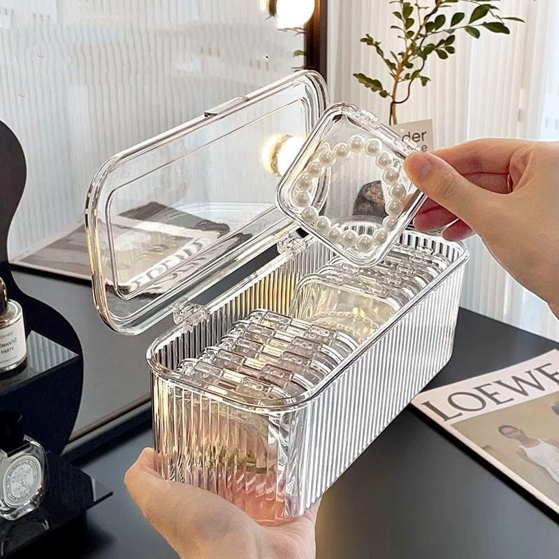 Clear Acrylic Jewelry Organizer Box