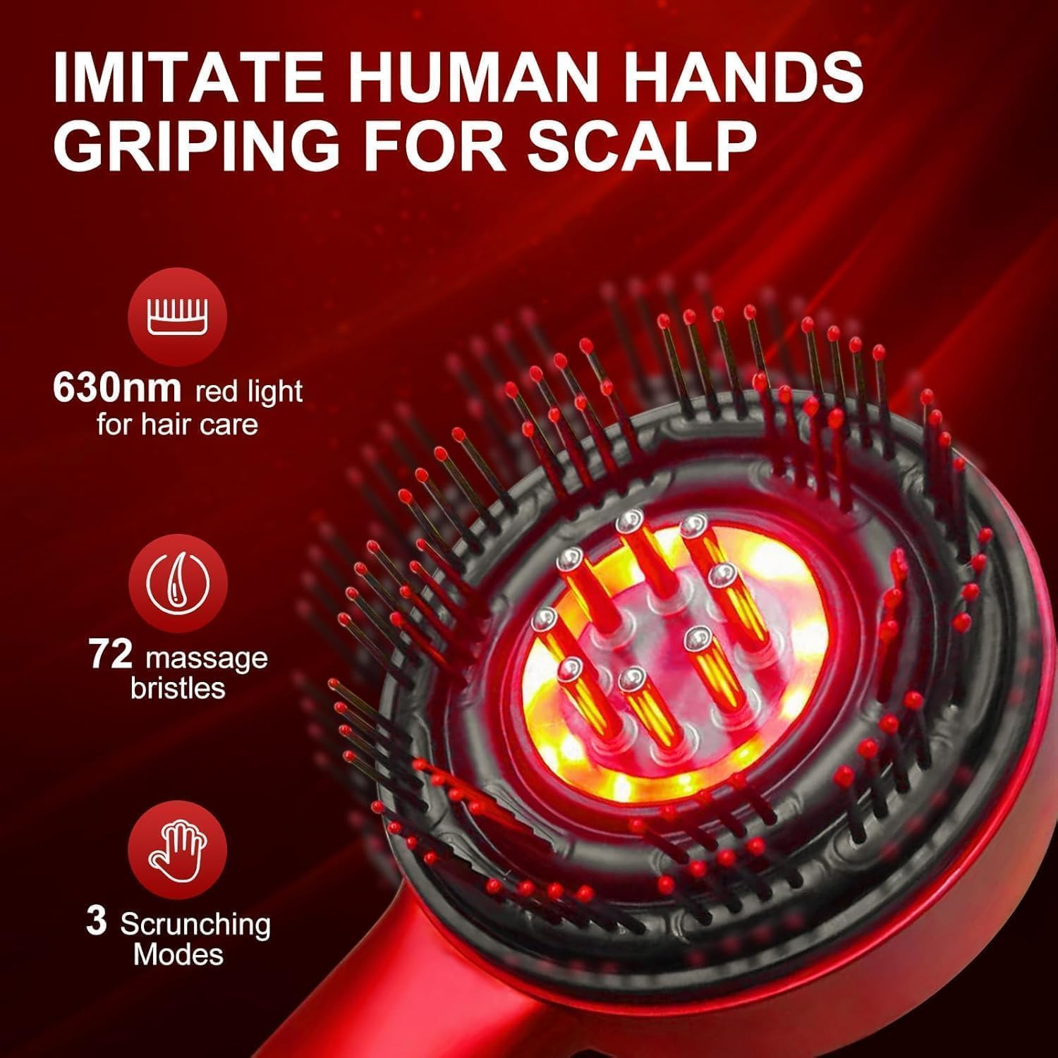 Electric Scalp Massager Oil Applicator