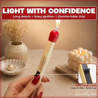 Refillable Matchstick Butane Lighter